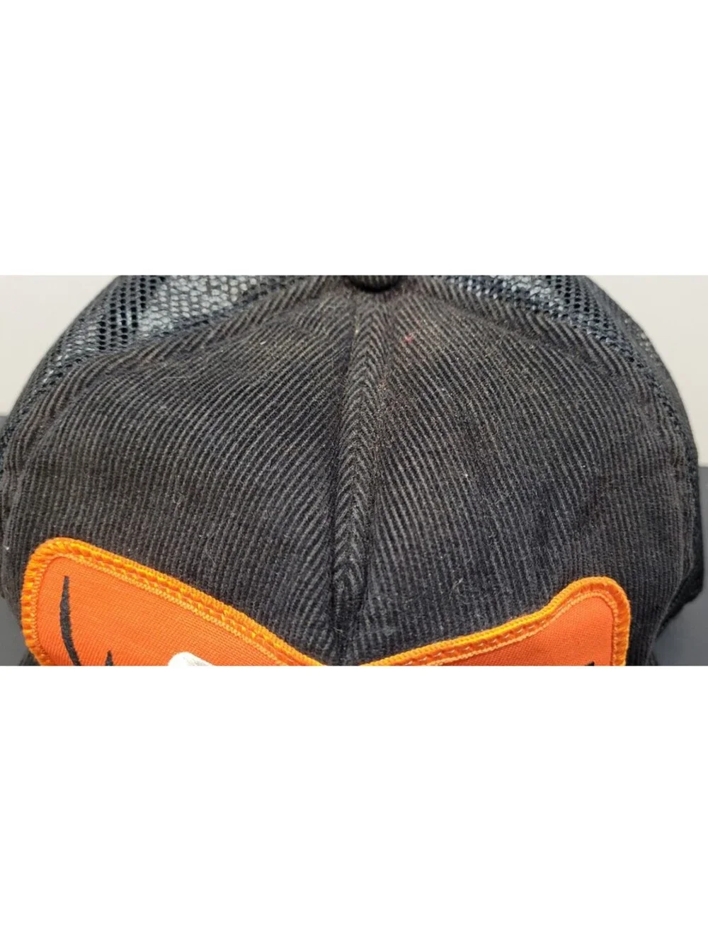 Fluidampr Black Snapback Embroidered Adjustable Cap Hat Mesh Back Made in U.S.A